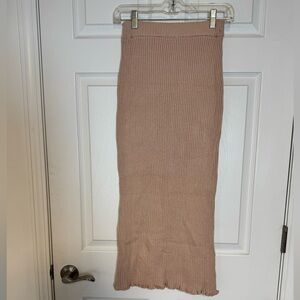 Petal and pup knit sweater midi maxi skirt nwot